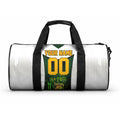 Personalised Tasmania Oztag Mascot Duffle Bag Green White Stripe Australian Flag Mascot
