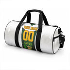 Personalised Tasmania Oztag Mascot Duffle Bag Green White Stripe Australian Flag Mascot