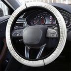 Tasmania Oztag Mascot Steering Wheel Cover Green White Stripe Australian Flag Mascot