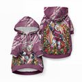 Personalized Manly Warringah Sea Eagles Rugby Christmas Pet Hoodie Holiday Mascot Graphic Art Festive Lights Bow