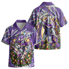 Personalized Melbourne Storm Rugby Christmas Kid Hawaiian Shirt Holiday Mascot Graphic Art Festive Lights Bow