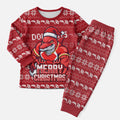 Personalized Dolphins Christmas Pajama Set Australian Rugby Fans - Pixelated Ugly Xmas Pattern Mascot Santa