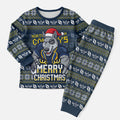 Personalized Cowboys Christmas Pajama Set Australian Rugby Fans - Pixelated Ugly Xmas Pattern Mascot Santa