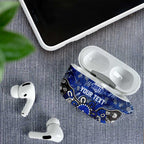 Personalized North Melbourne Kangaroos AirPods Case Aboriginal Dot Painting Graffiti Style