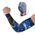Personalized North Melbourne Kangaroos Arm Sleeves Aboriginal Dot Painting Graffiti Style