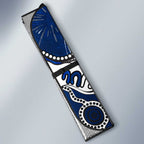 Personalized North Melbourne Kangaroos Auto Sun Shade Aboriginal Dot Painting Graffiti Style