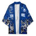 Personalized North Melbourne Kangaroos Kimono Aboriginal Dot Painting Graffiti Style