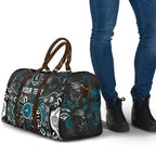 Personalized Port Adelaide Power Travel Bag Aboriginal Dot Painting Graffiti Style