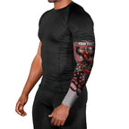 Personalized Essendon Bombers Mascot Arm Sleeves Aboriginal Dot Art Style Vibrant Indigenous Pattern Design