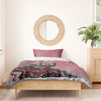 Personalized Essendon Bombers Mascot Bedding Set Aboriginal Dot Art Style Vibrant Indigenous Pattern Design