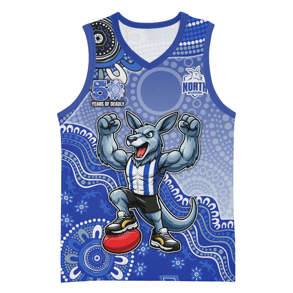 Personalized Kangaroos Football Mascot Basketball Jersey Aboriginal Dot Art Style Vibrant Indigenous Pattern Design