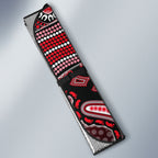 Personalized St Kilda Saints Football Mascot Auto Sun Shade Aboriginal Dot Art Style Vibrant Indigenous Pattern Design