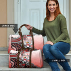 Personalized Sydney Swans Football Mascot Travel Bag Aboriginal Dot Art Style Vibrant Indigenous Pattern Design