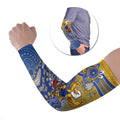 Personalized West Coast Eagles Football Mascot Arm Sleeves Aboriginal Dot Art Style Vibrant Indigenous Pattern Design
