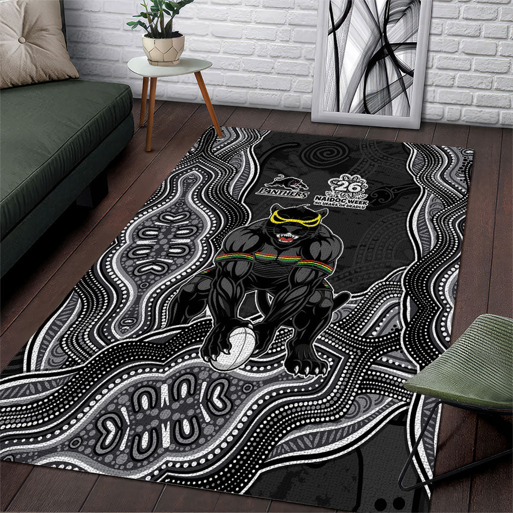 Penrith Panthers NAIDOC Week 2026 Area Rug First Nations of Australia Aboriginal Mascot Rugby