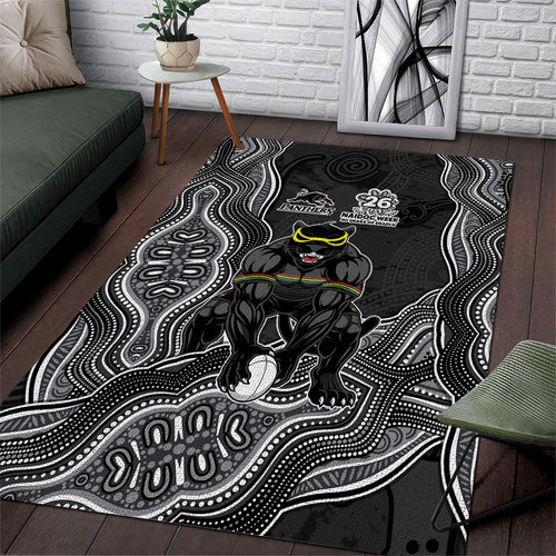 Penrith Panthers NAIDOC Week 2026 Area Rug First Nations of Australia Aboriginal Mascot Rugby
