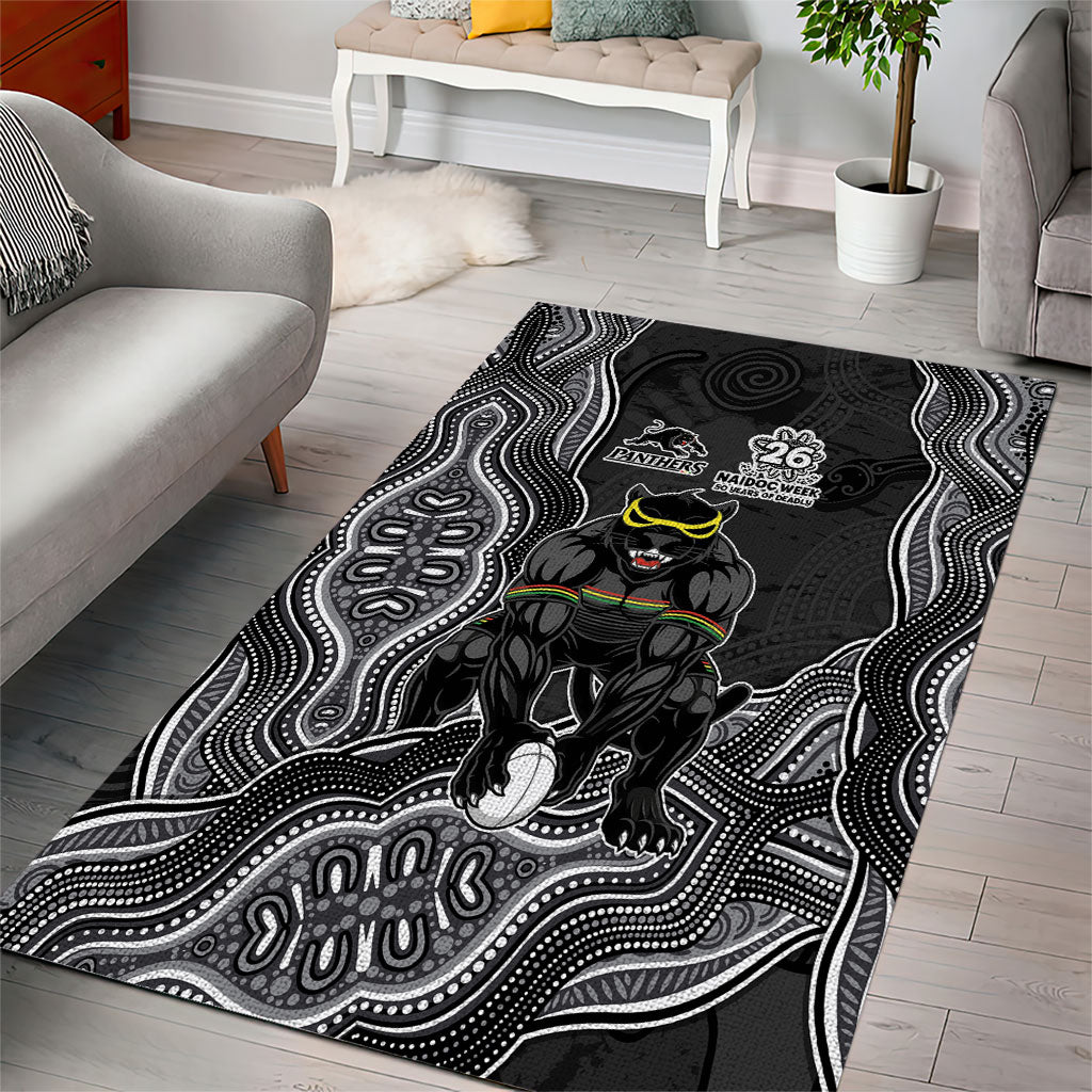 Penrith Panthers NAIDOC Week 2026 Area Rug First Nations of Australia Aboriginal Mascot Rugby