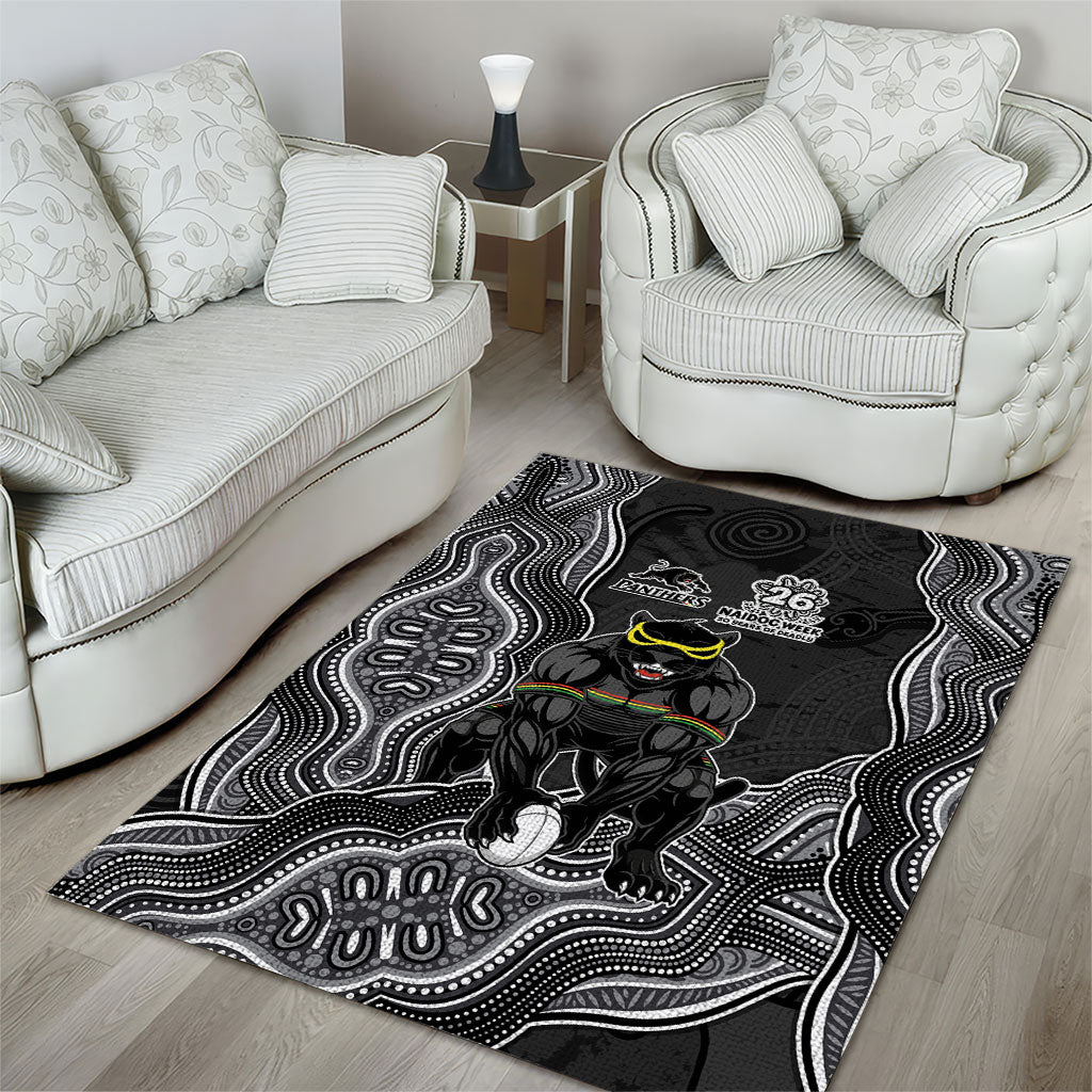 Penrith Panthers NAIDOC Week 2026 Area Rug First Nations of Australia Aboriginal Mascot Rugby