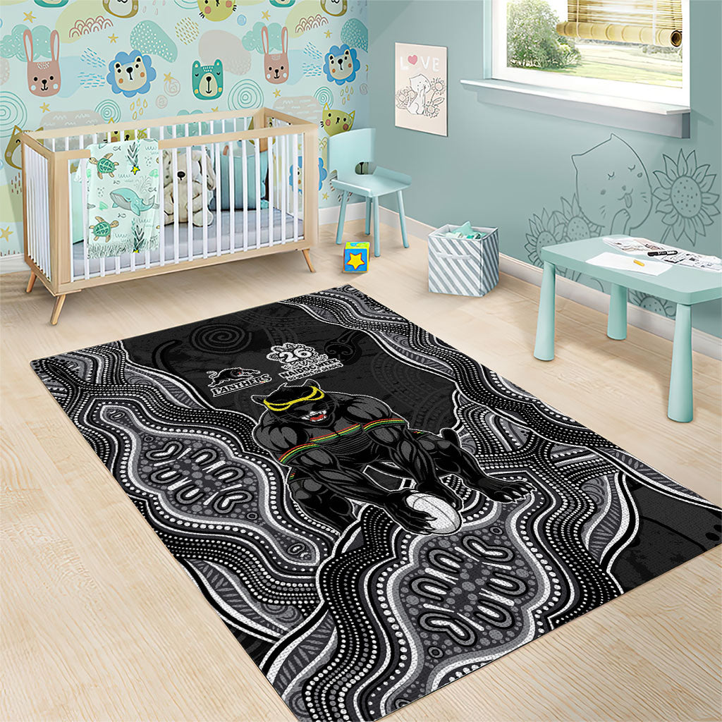 Penrith Panthers NAIDOC Week 2026 Area Rug First Nations of Australia Aboriginal Mascot Rugby