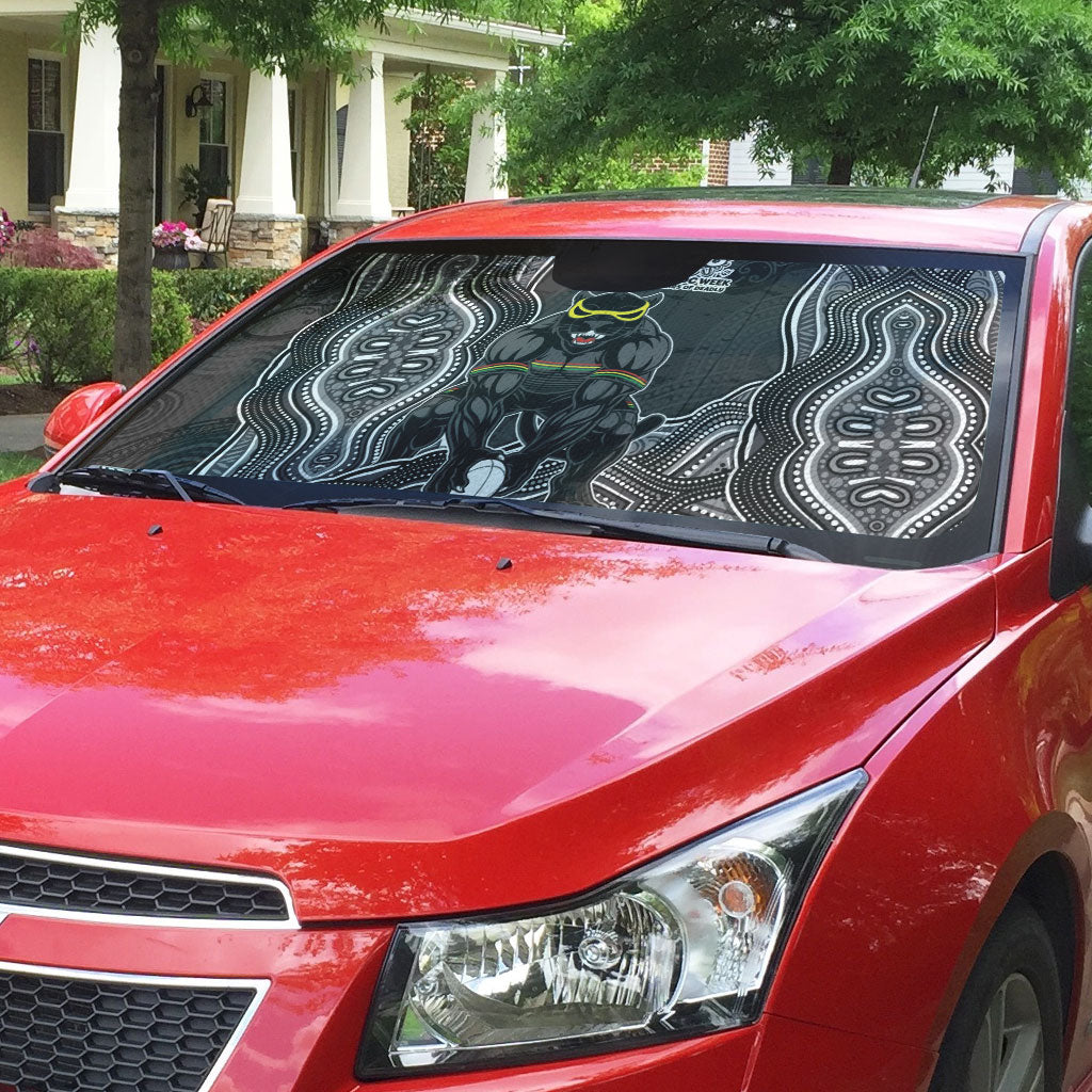 Penrith Panthers NAIDOC Week 2026 Auto Sun Shade First Nations of Australia Aboriginal Mascot Rugby