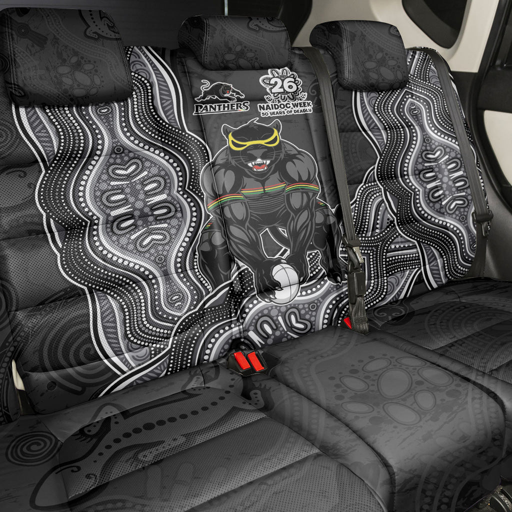Penrith Panthers NAIDOC Week 2026 Back Car Seat Cover First Nations of Australia Aboriginal Mascot Rugby