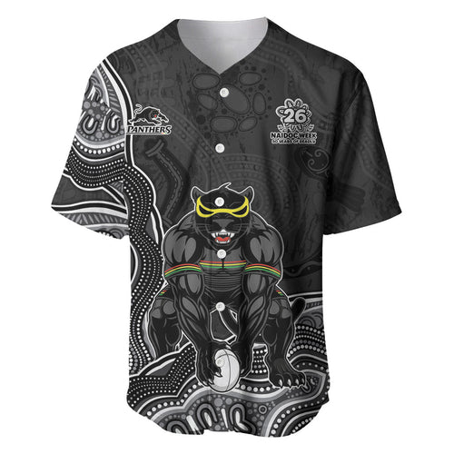 Penrith Panthers NAIDOC Week 2026 Baseball Jersey First Nations of Australia Aboriginal Mascot Rugby