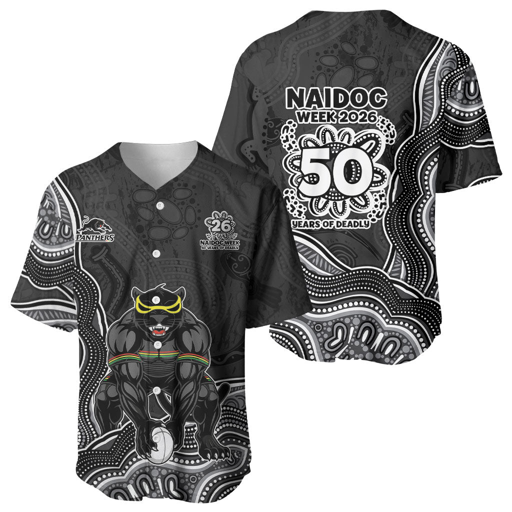 Penrith Panthers NAIDOC Week 2026 Baseball Jersey First Nations of Australia Aboriginal Mascot Rugby