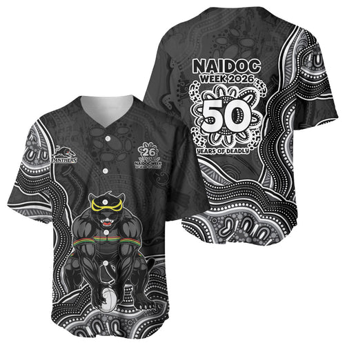 Penrith Panthers NAIDOC Week 2026 Baseball Jersey First Nations of Australia Aboriginal Mascot Rugby
