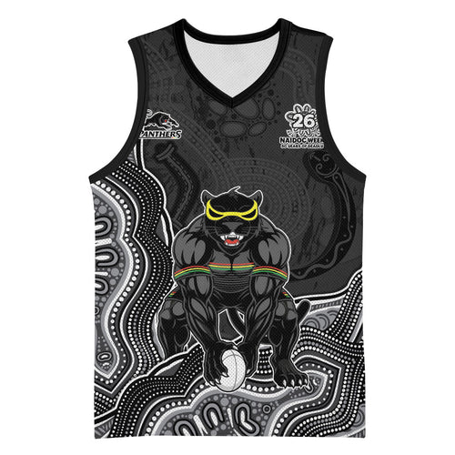 Penrith Panthers NAIDOC Week 2026 Basketball Jersey First Nations of Australia Aboriginal Mascot Rugby