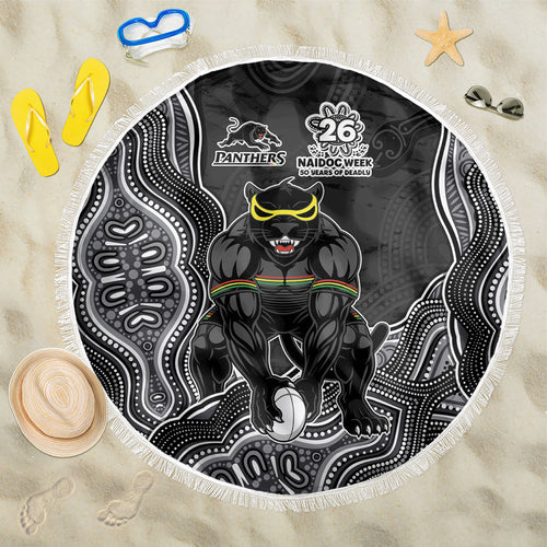 Penrith Panthers NAIDOC Week 2026 Beach Blanket First Nations of Australia Aboriginal Mascot Rugby