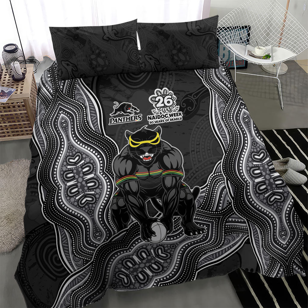 Penrith Panthers NAIDOC Week 2026 Bedding Set First Nations of Australia Aboriginal Mascot Rugby