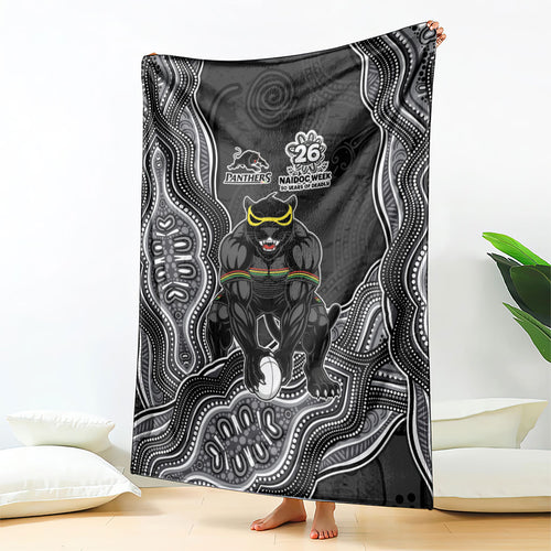 Penrith Panthers NAIDOC Week 2026 Blanket First Nations of Australia Aboriginal Mascot Rugby