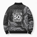 Penrith Panthers NAIDOC Week 2026 Bomber Puffer Jacket First Nations of Australia Aboriginal Mascot Rugby