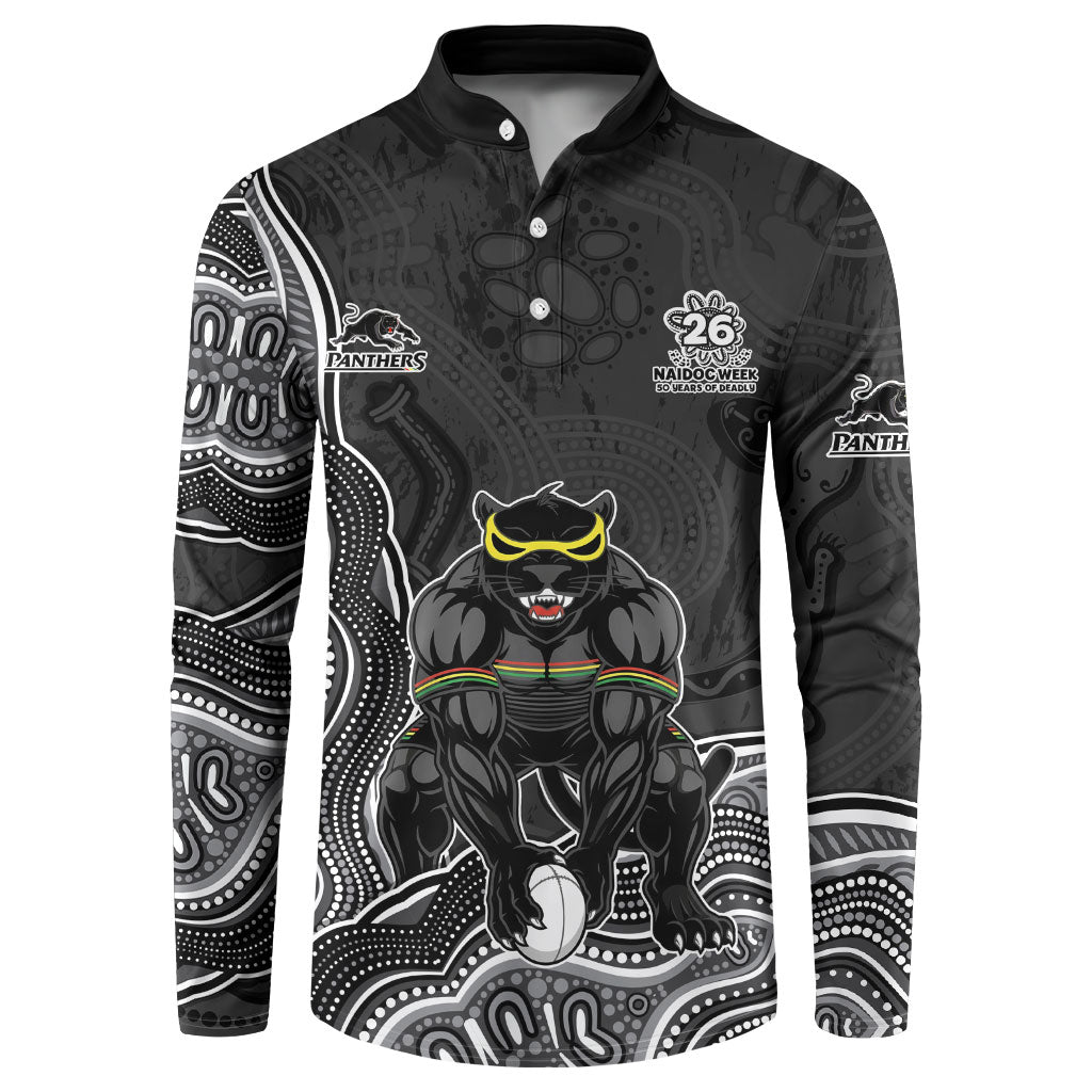 Penrith Panthers NAIDOC Week 2026 Button Sweatshirt First Nations of Australia Aboriginal Mascot Rugby