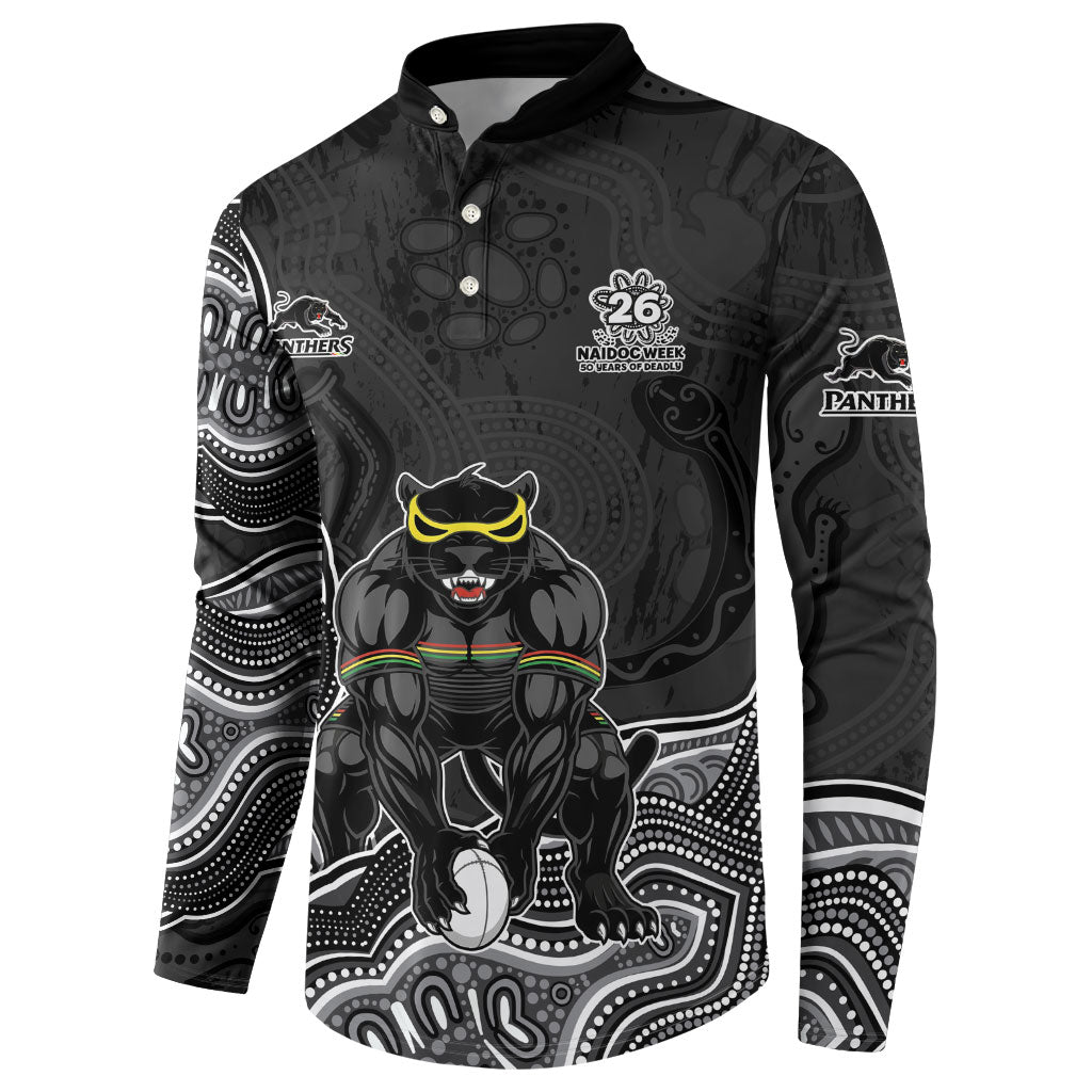 Penrith Panthers NAIDOC Week 2026 Button Sweatshirt First Nations of Australia Aboriginal Mascot Rugby