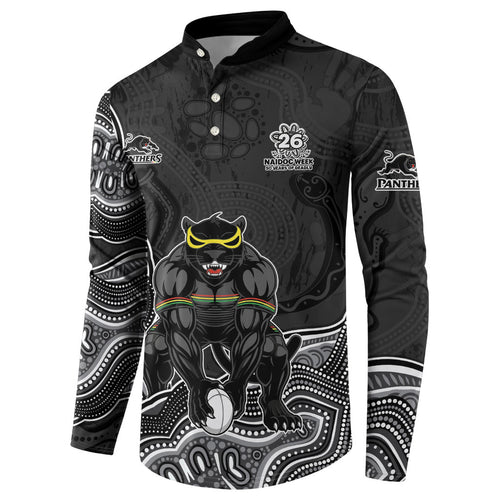 Penrith Panthers NAIDOC Week 2026 Button Sweatshirt First Nations of Australia Aboriginal Mascot Rugby