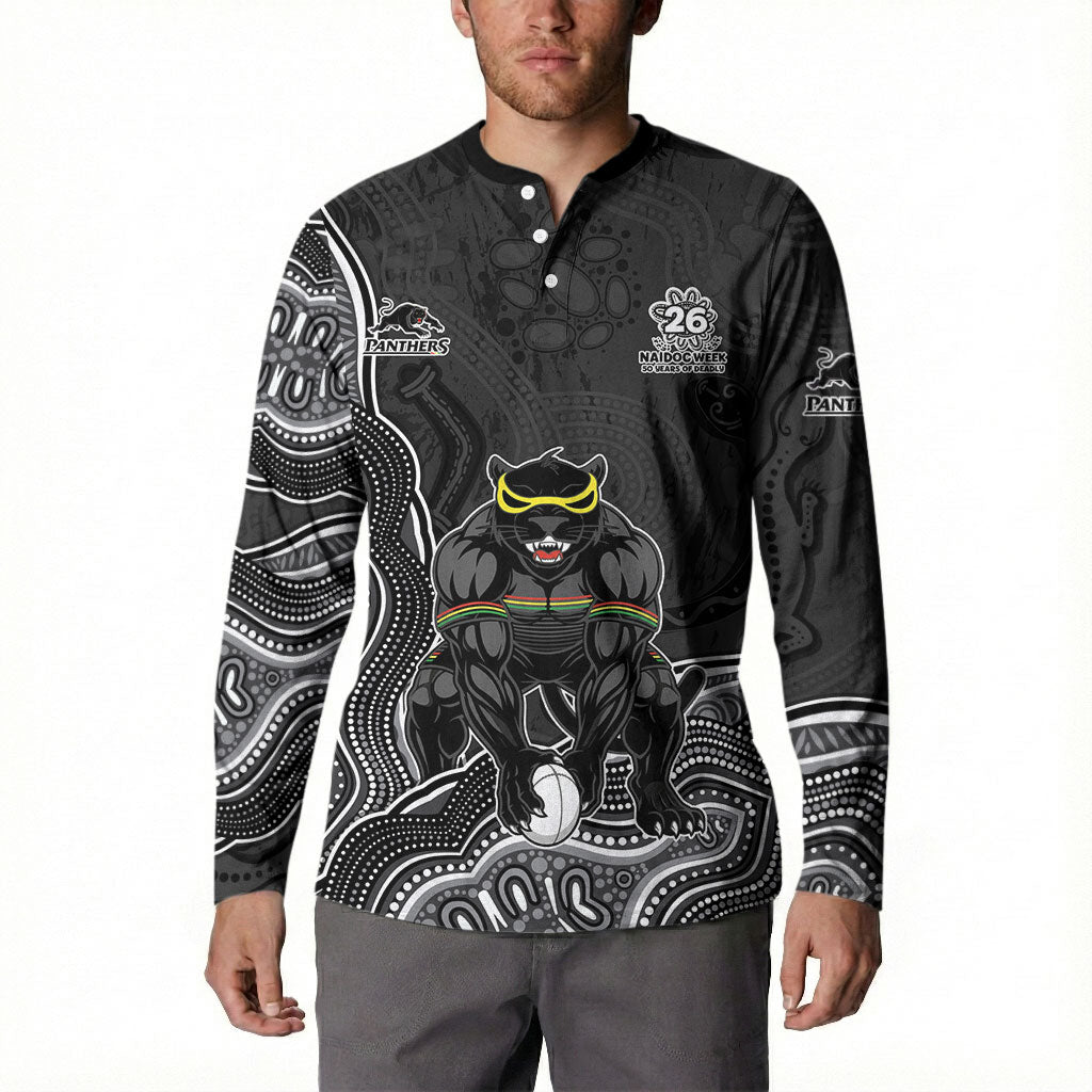 Penrith Panthers NAIDOC Week 2026 Button Sweatshirt First Nations of Australia Aboriginal Mascot Rugby