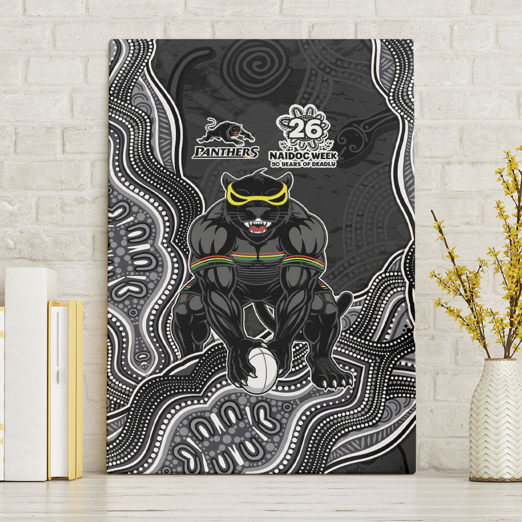 Penrith Panthers NAIDOC Week 2026 Canvas Wall Art First Nations of Australia Aboriginal Mascot Rugby