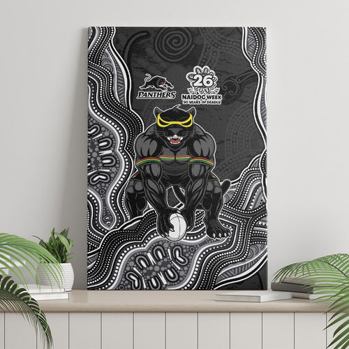 Penrith Panthers NAIDOC Week 2026 Canvas Wall Art First Nations of Australia Aboriginal Mascot Rugby