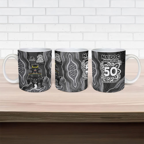 Penrith Panthers NAIDOC Week 2026 Ceramic Mug First Nations of Australia Aboriginal Mascot Rugby