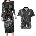Penrith Panthers NAIDOC Week 2026 Couples Matching Long Sleeve Bodycon Dress and Hawaiian Shirt First Nations of Australia Aboriginal Mascot Rugby