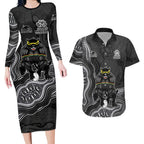 Penrith Panthers NAIDOC Week 2026 Couples Matching Long Sleeve Bodycon Dress and Hawaiian Shirt First Nations of Australia Aboriginal Mascot Rugby