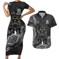 Penrith Panthers NAIDOC Week 2026 Couples Matching Short Sleeve Bodycon Dress and Hawaiian Shirt First Nations of Australia Aboriginal Mascot Rugby