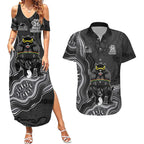 Penrith Panthers NAIDOC Week 2026 Couples Matching Summer Maxi Dress and Hawaiian Shirt First Nations of Australia Aboriginal Mascot Rugby