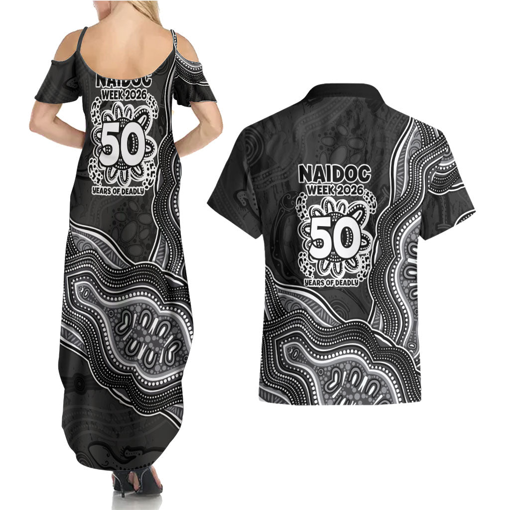 Penrith Panthers NAIDOC Week 2026 Couples Matching Summer Maxi Dress and Hawaiian Shirt First Nations of Australia Aboriginal Mascot Rugby