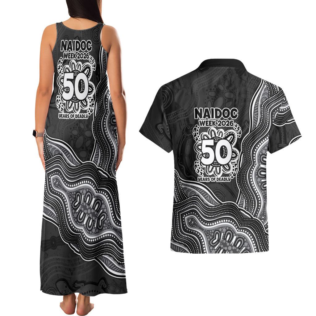 Penrith Panthers NAIDOC Week 2026 Couples Matching Tank Maxi Dress and Hawaiian Shirt First Nations of Australia Aboriginal Mascot Rugby
