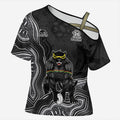 Penrith Panthers NAIDOC Week 2026 Cross Shoulder Shirt First Nations of Australia Aboriginal Mascot Rugby