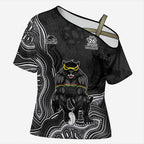 Penrith Panthers NAIDOC Week 2026 Cross Shoulder Shirt First Nations of Australia Aboriginal Mascot Rugby