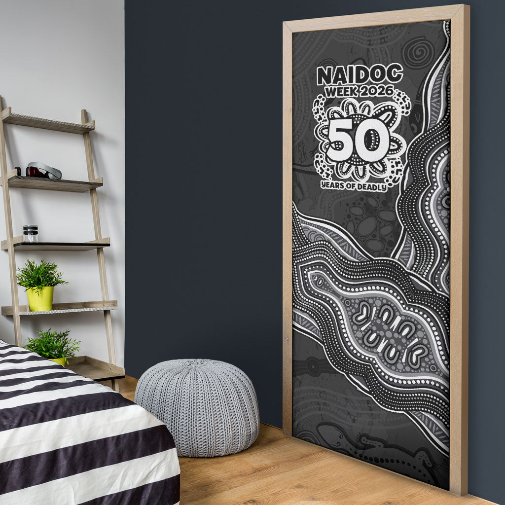 Penrith Panthers NAIDOC Week 2026 Door Cover First Nations of Australia Aboriginal Mascot Rugby