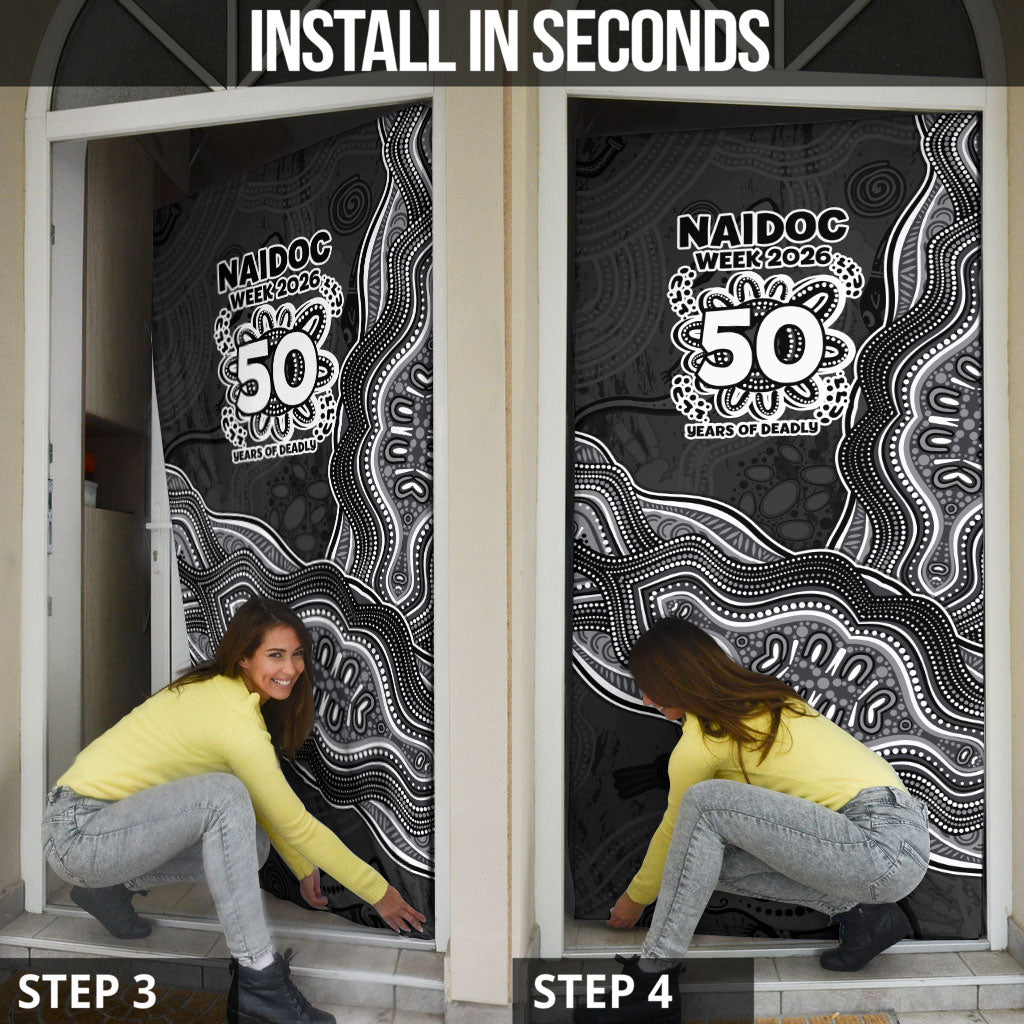 Penrith Panthers NAIDOC Week 2026 Door Cover First Nations of Australia Aboriginal Mascot Rugby